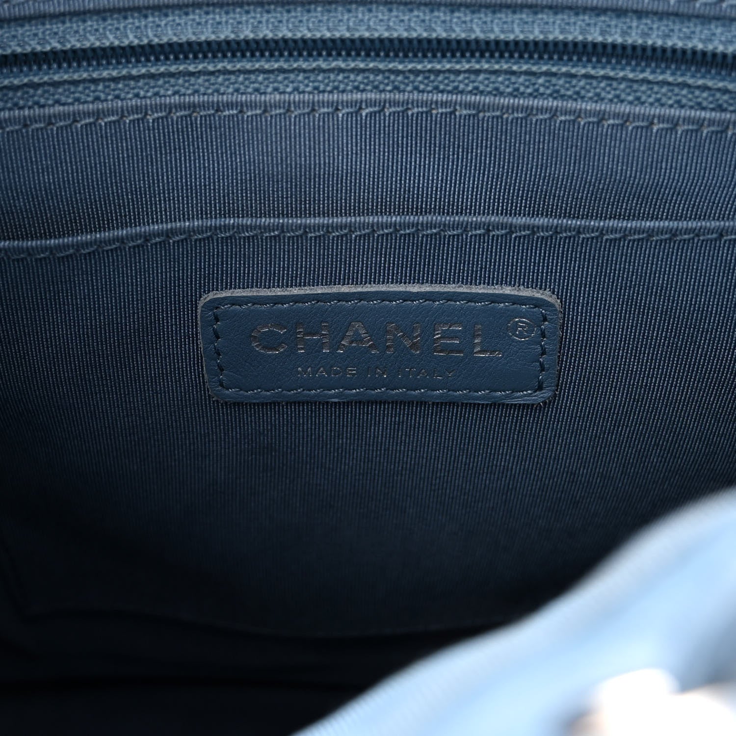 Chanel Calfskin Chevron Quilted Small Urban Spirit Backpack Light Blue 6 of 10