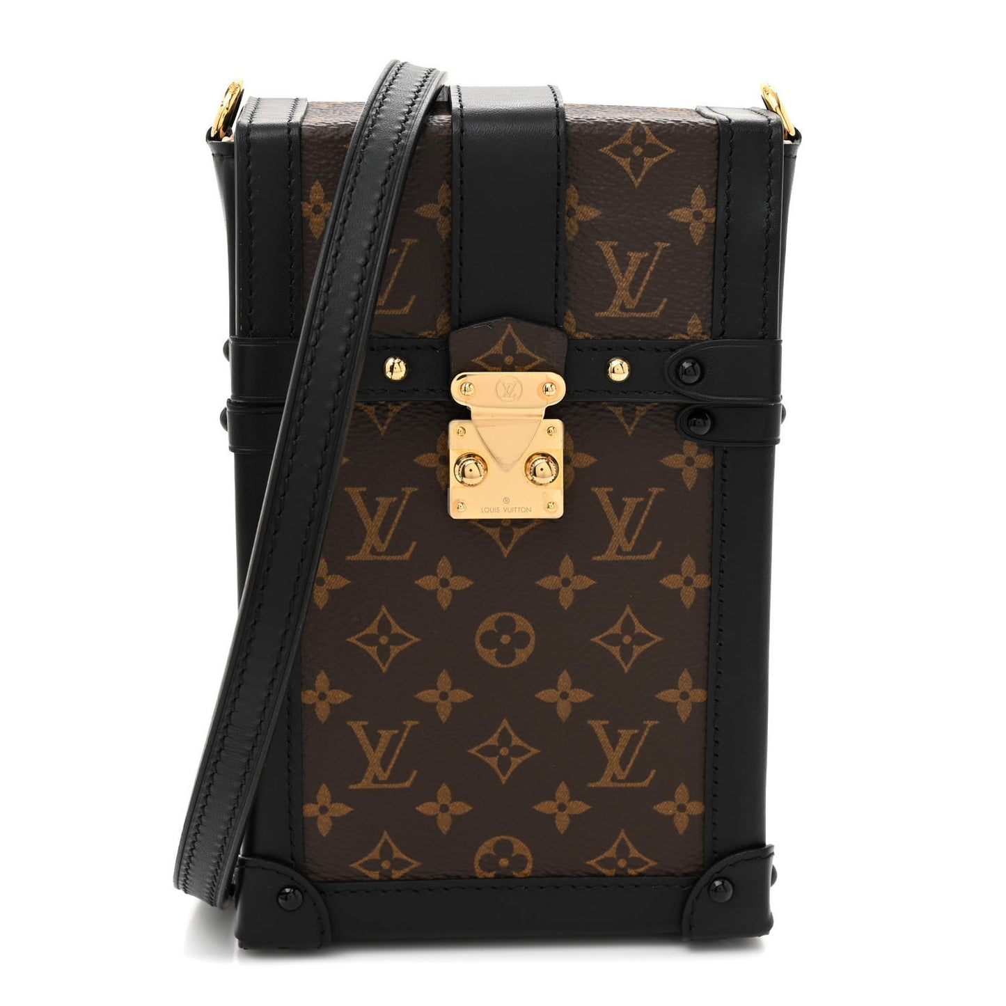 Monogram Pochette Trunk Verticale Black