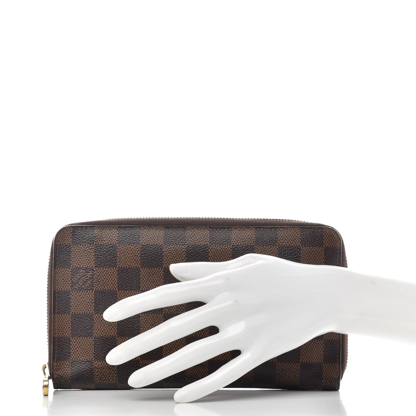 Damier Ebene Zippy Organizer Wallet