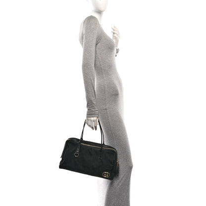 Gucci Monogram Medium New Britt Boston Black 2 of 11