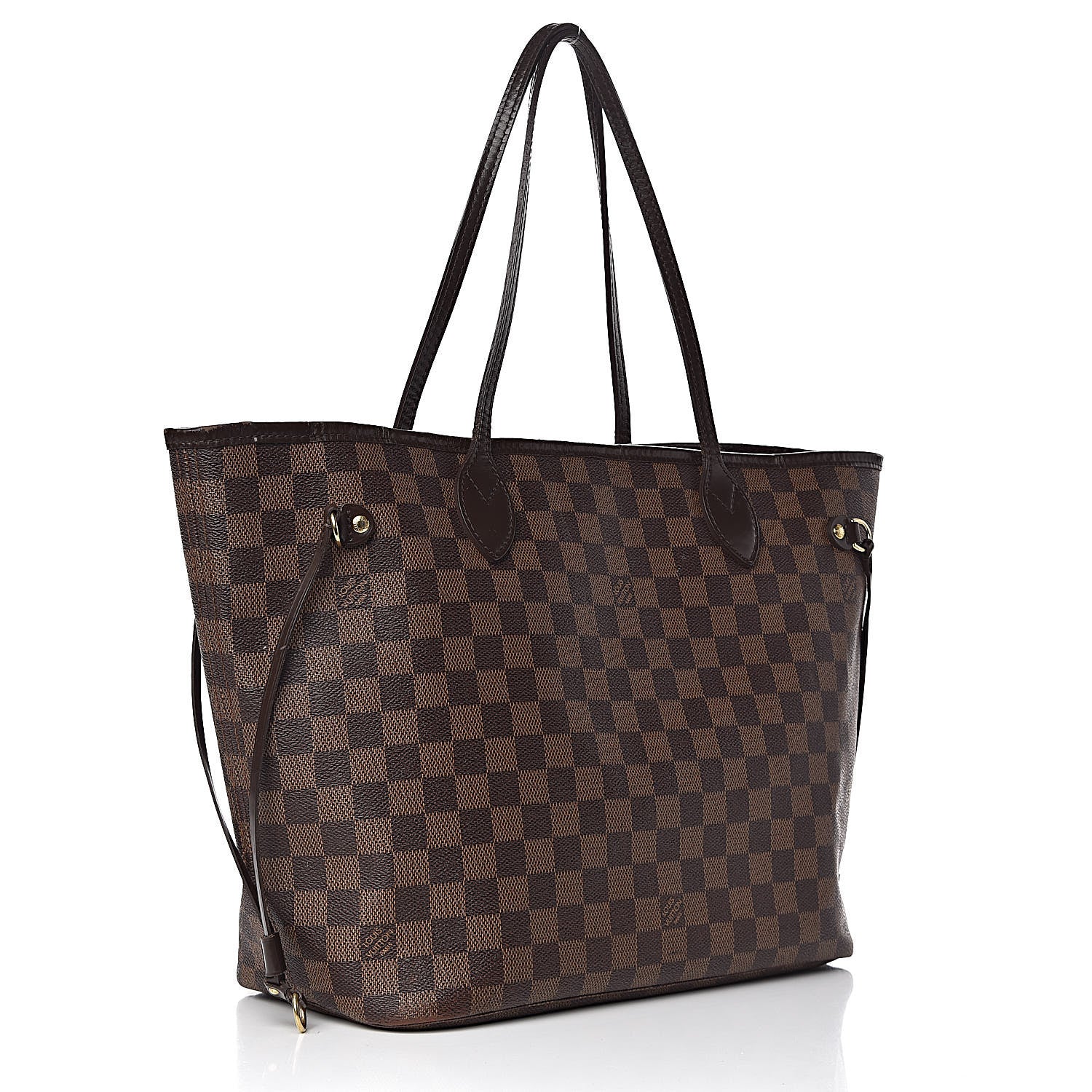 Louis Vuitton Damier Ebene Neverfull MM 3 of 30