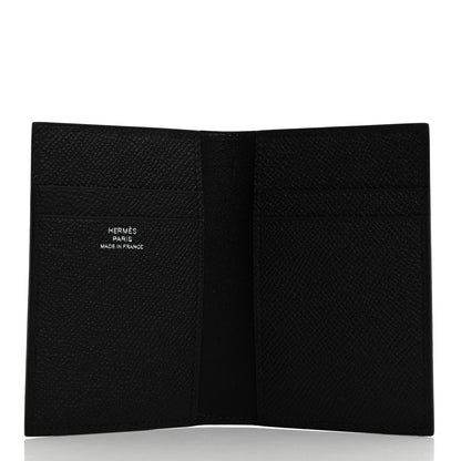 Hermes Epsom MC2 Euclide Card Holder Case Black 5 of 8