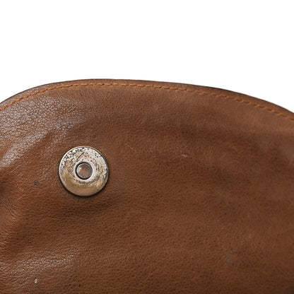 Christian Dior Calfskin Gaucho Double Saddle Bag Brown 10 of 17