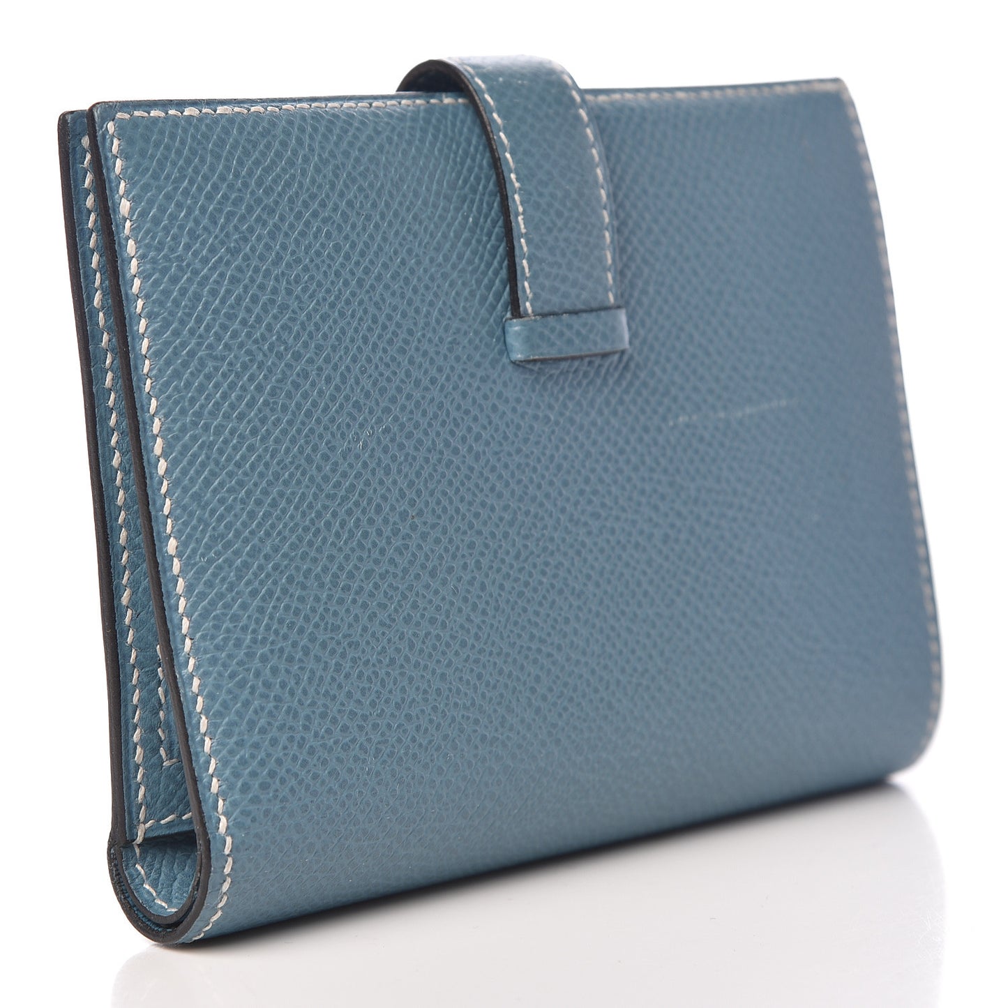 Epsom Bearn Compact Wallet Blue Jean