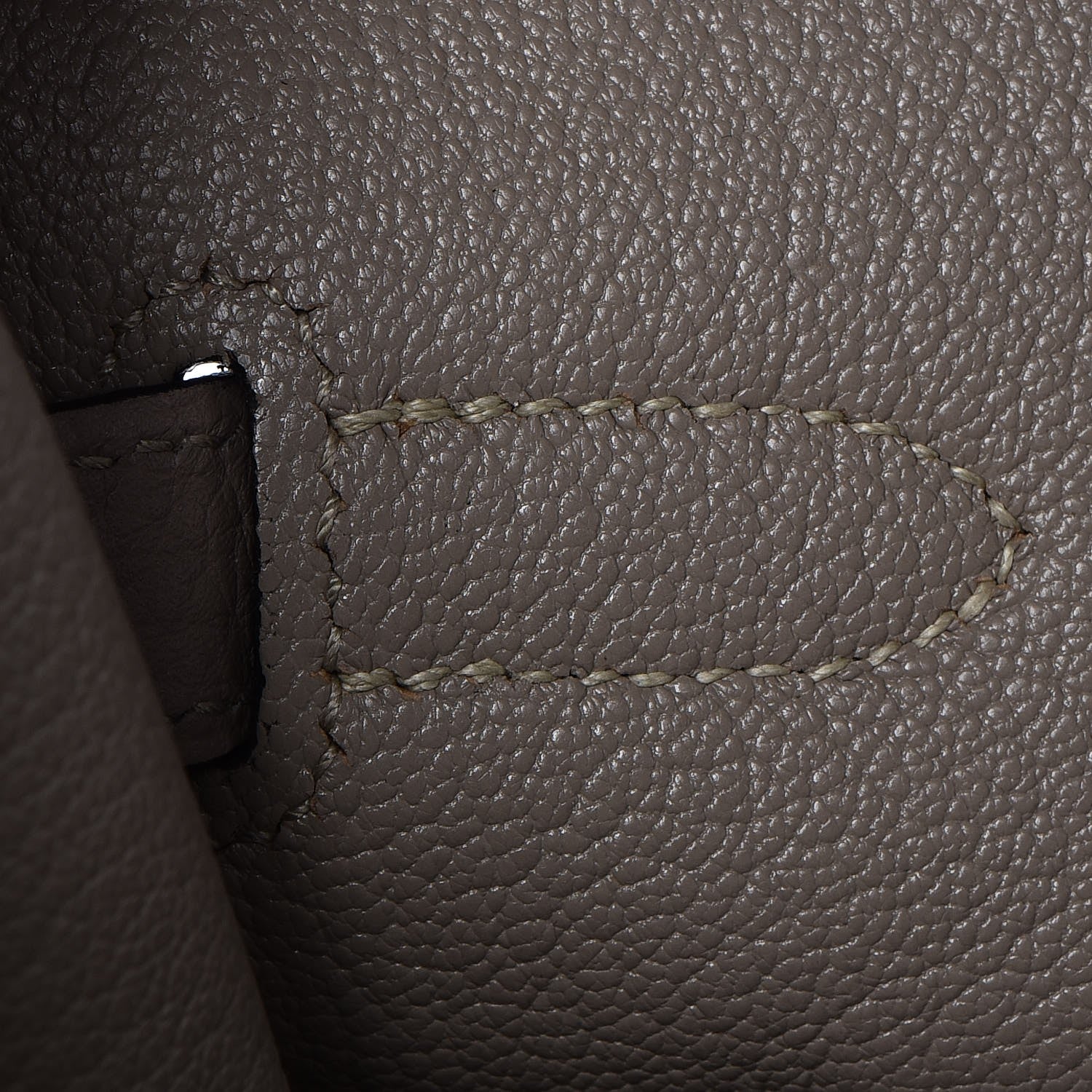 Hermes Taurillon Clemence Birkin 35 Gris Tourterelle 14 of 36