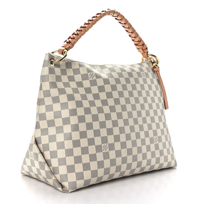 Louis Vuitton Damier Azur Beaubourg Hobo MM 3 of 8