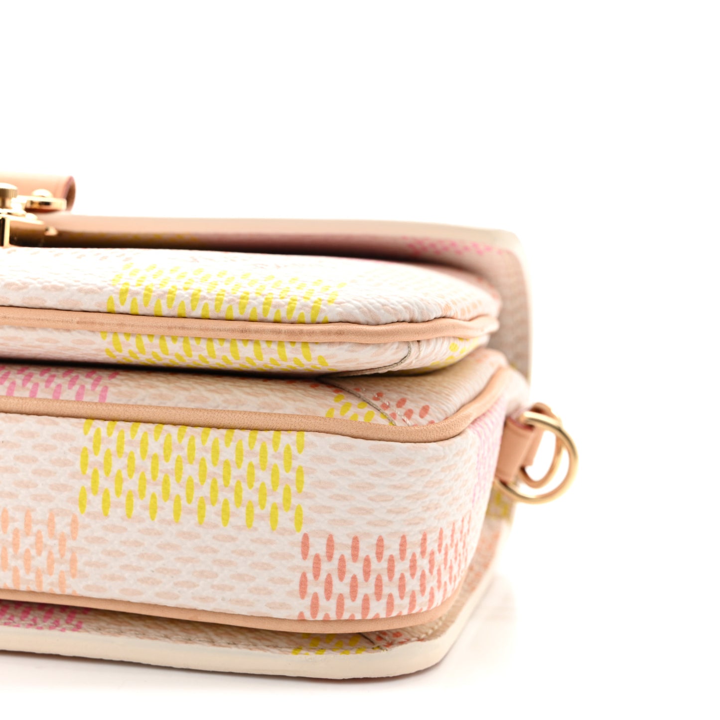 Damier Giant Pochette Metis East West Peach