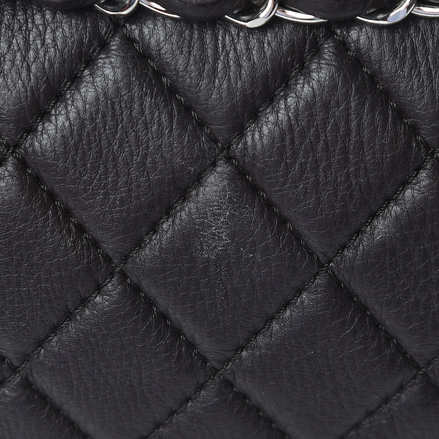 Chanel Deerskin Quilted Casual Journey Flap Brown 10 of 10
