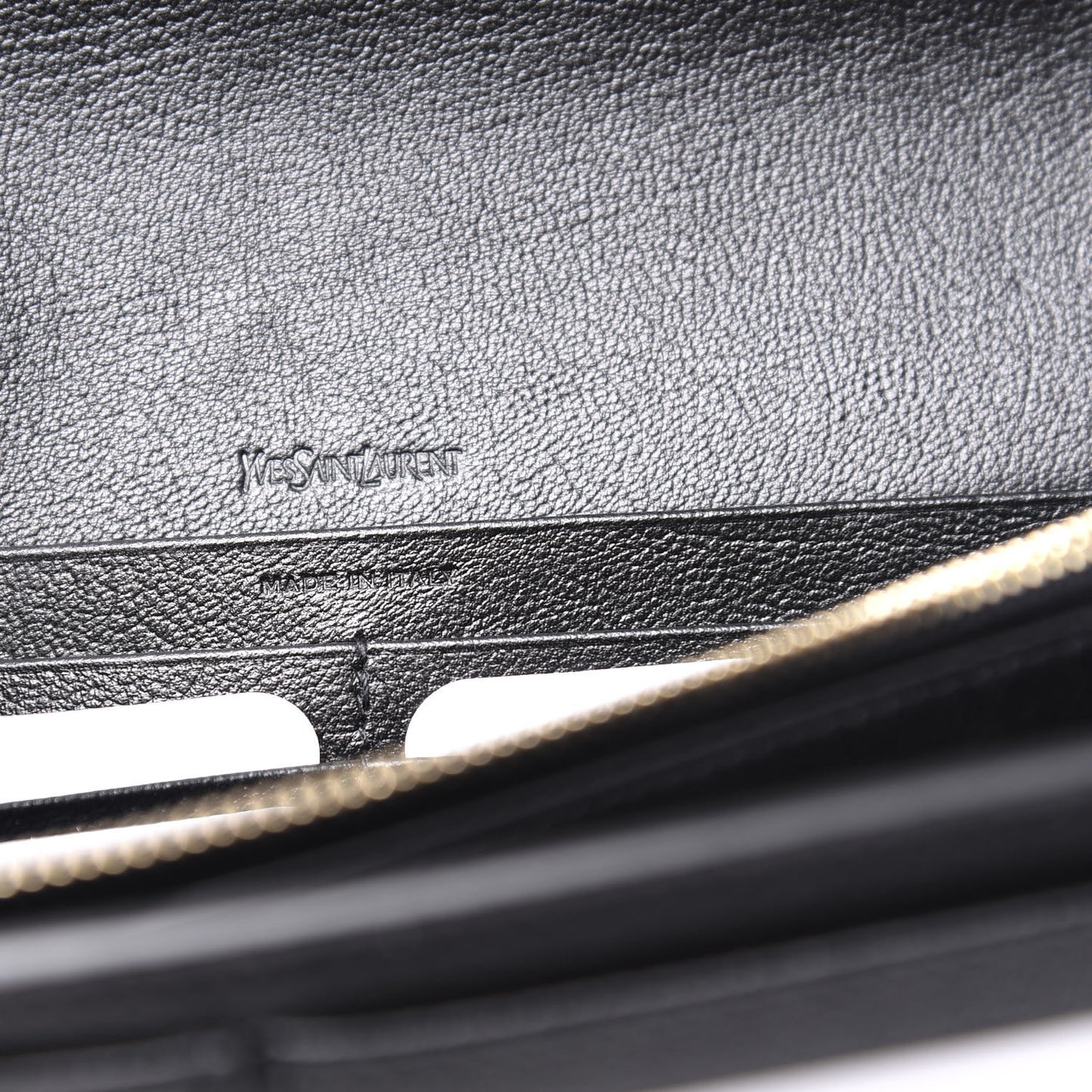 Calfskin Monogram Belle de Jour Chain Clutch Black