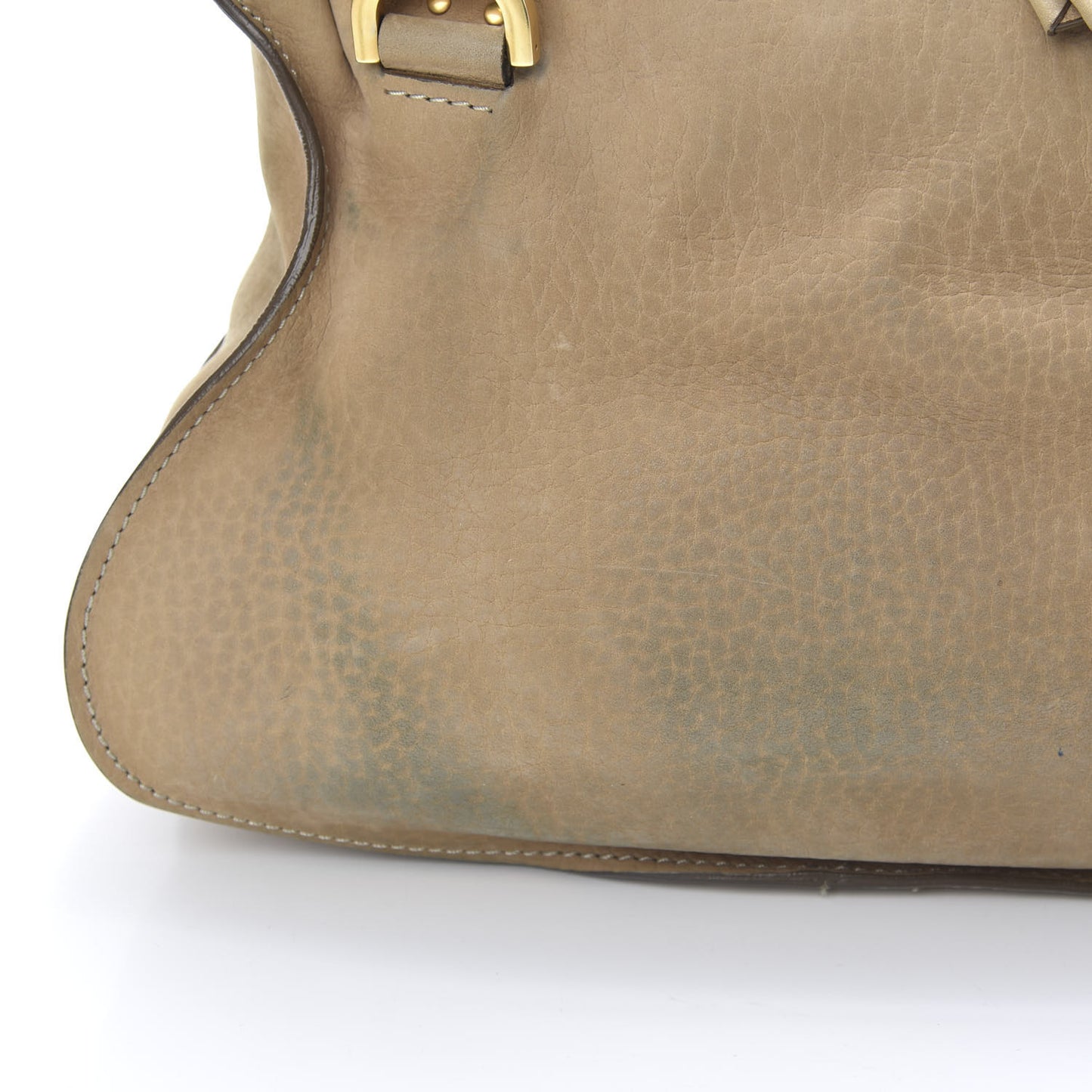 Nubuck Medium Marcie Satchel Greige