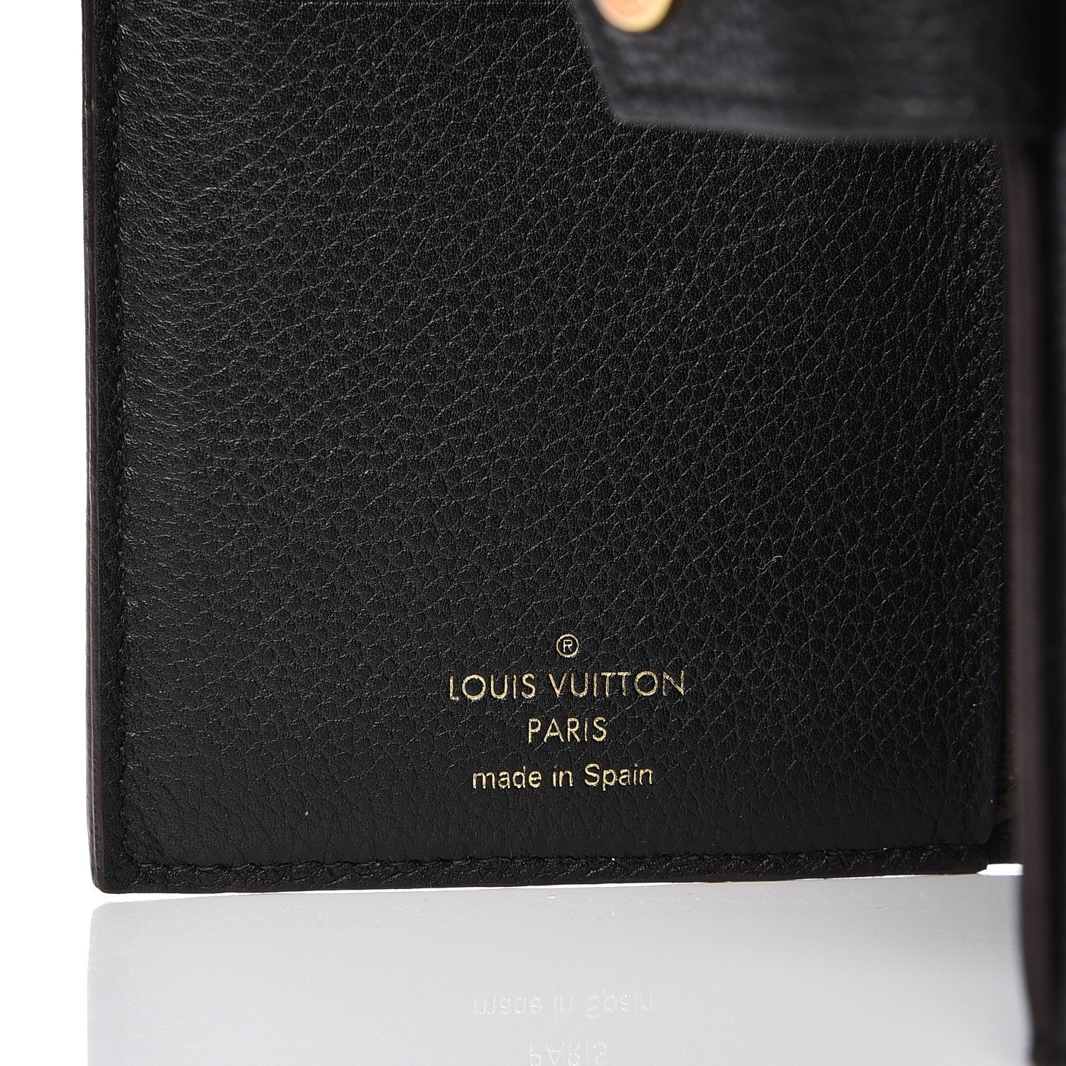 Louis Vuitton Monogram Pallas Compact Wallet Black 6 of 8