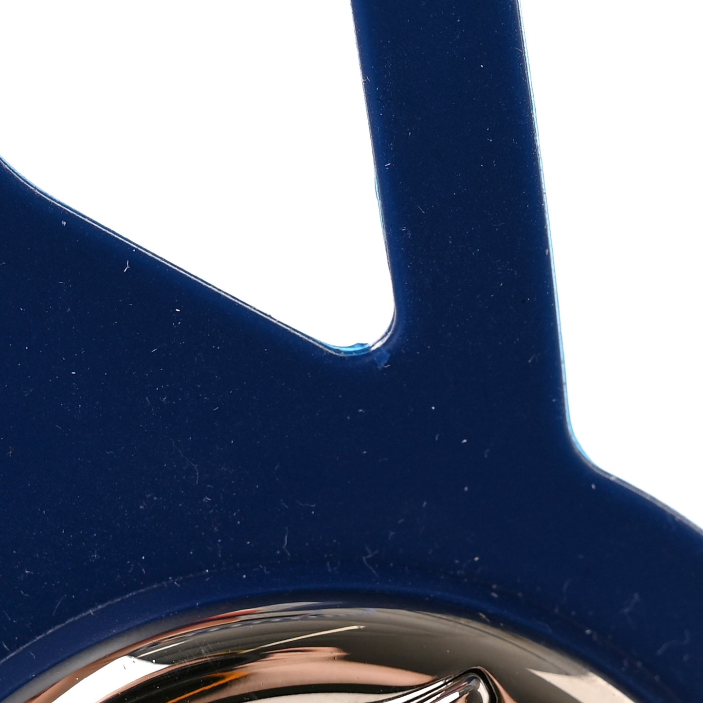 Monogram Silicone Louise Phone Holder Blue