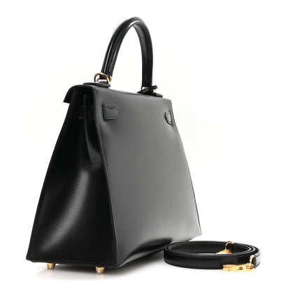 Hermes Box Kelly Sellier 28 Black 3 of 11