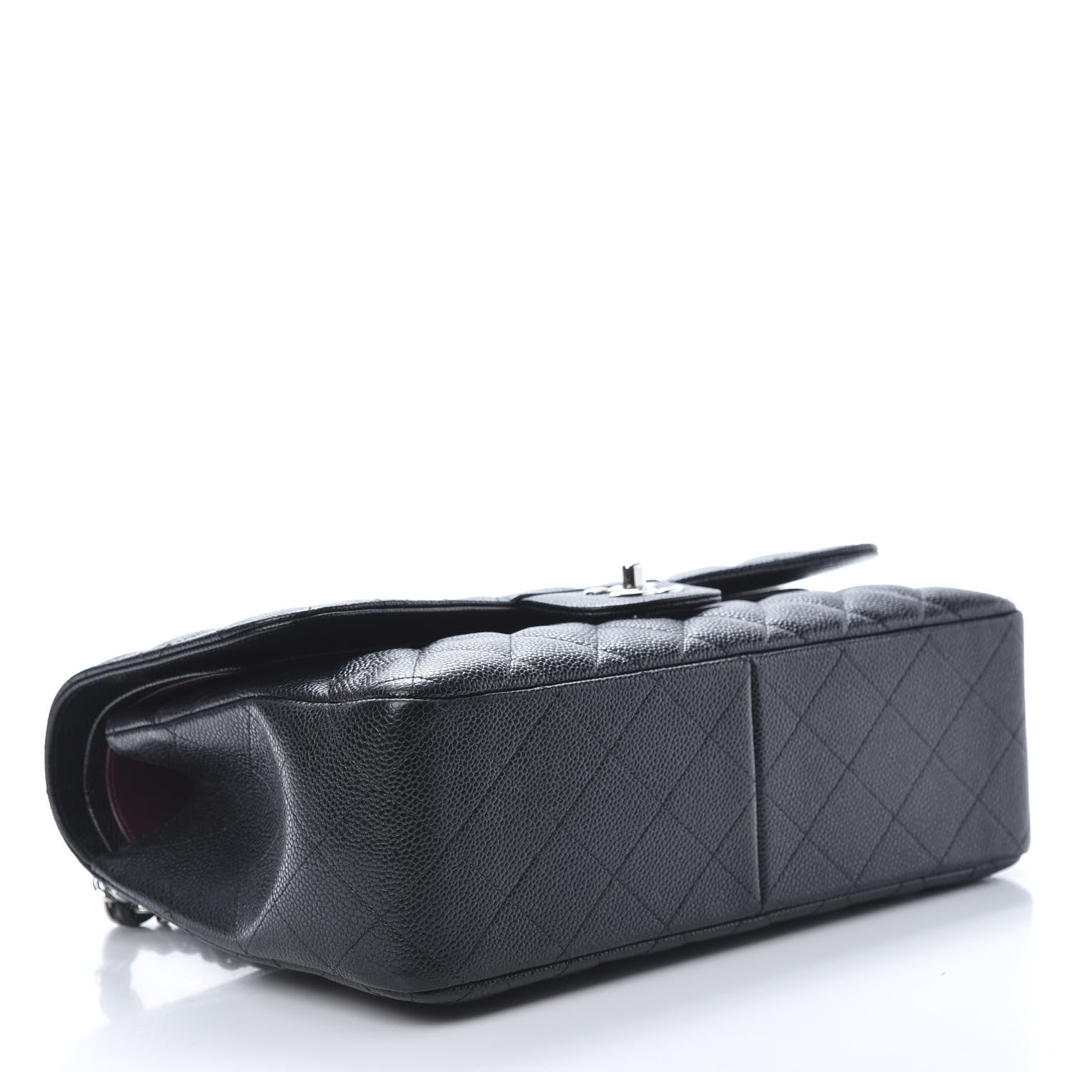 Chanel Caviar Quilted Jumbo Double Flap Black 4 of 11