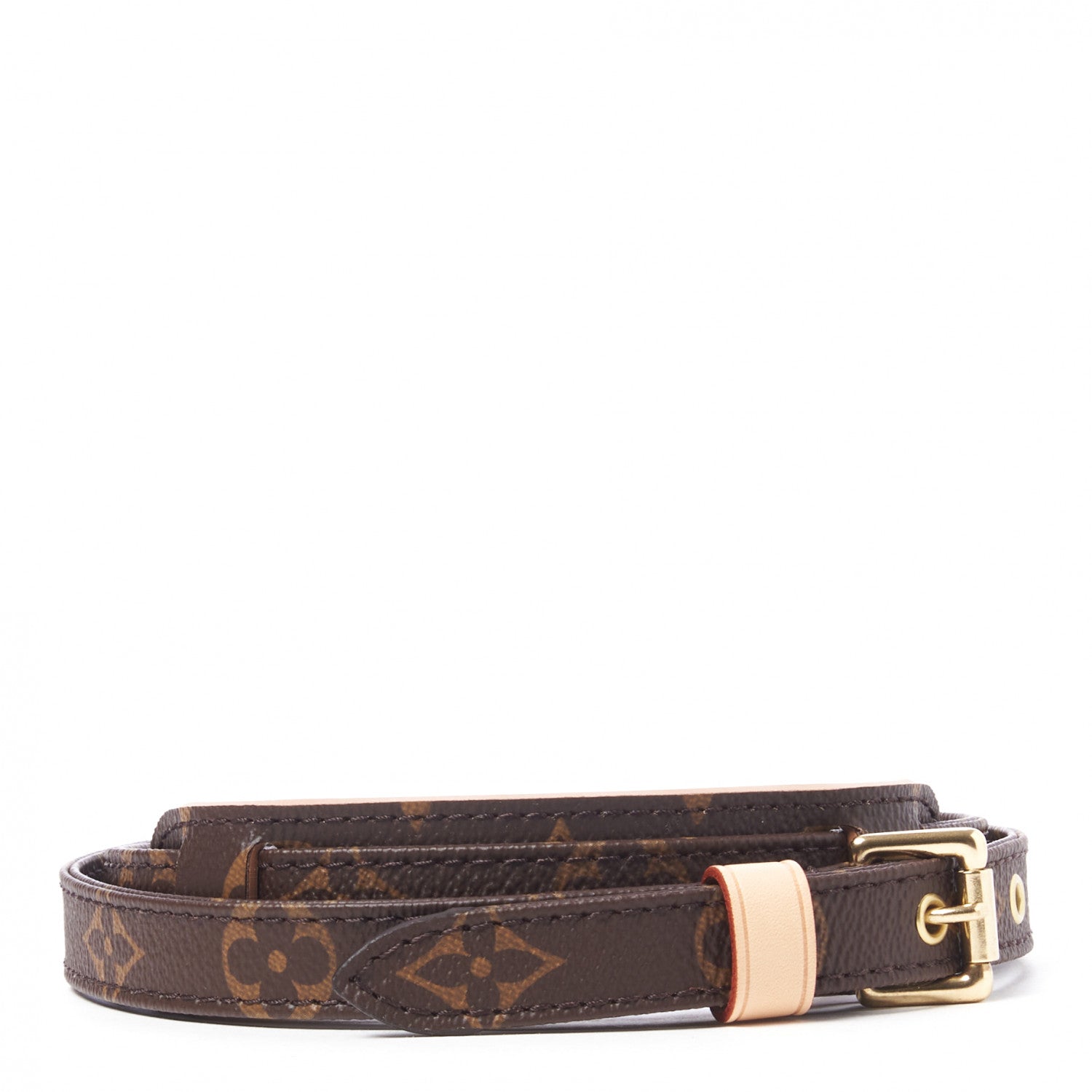 Louis Vuitton Monogram 16mm Adjustable Shoulder Strap 2 of 5