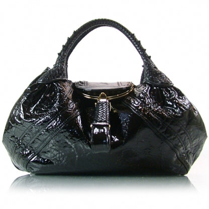 Fendi Crispe Vernice Spy Black 1 of 13