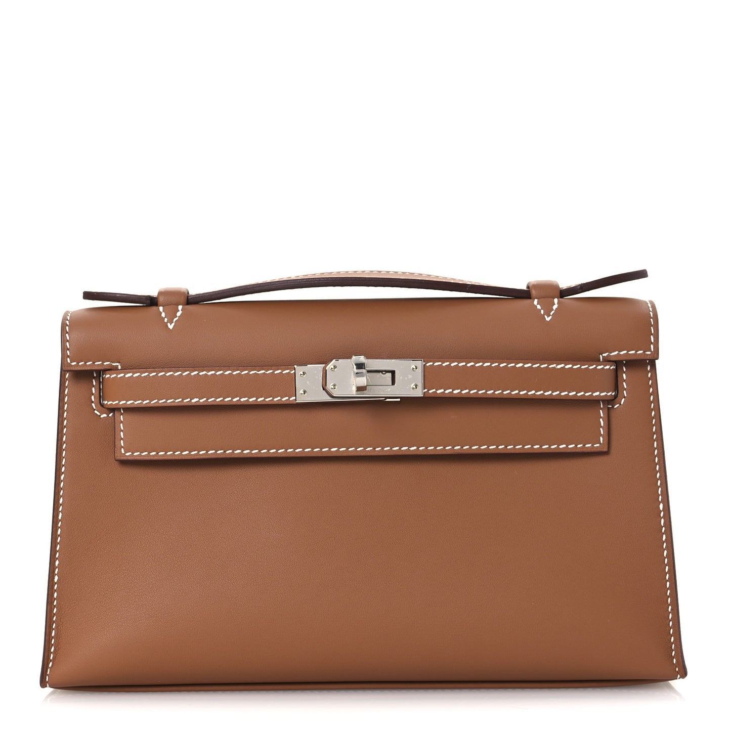 Swift Kelly Pochette Clutch Gold
