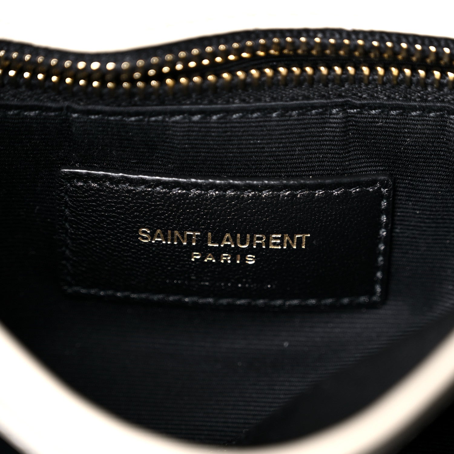 Saint Laurent Calfskin Y Quilted Monogram Toy Loulou Crossbody Bag Ivory 6 of 13
