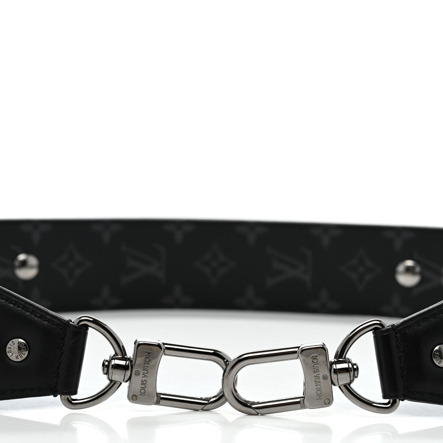 Monogram Eclipse Reversible Bandouliere Shoulder Strap