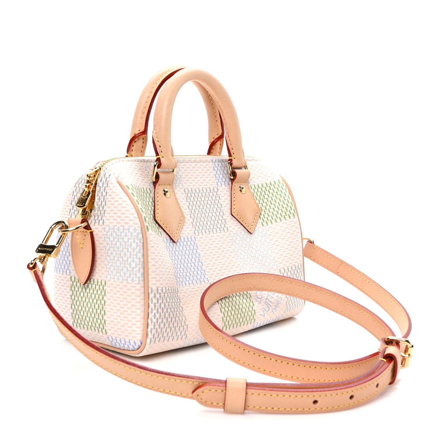 Louis Vuitton Damier Giant Speedy Bandouliere 20 Pistachio 3 of 9