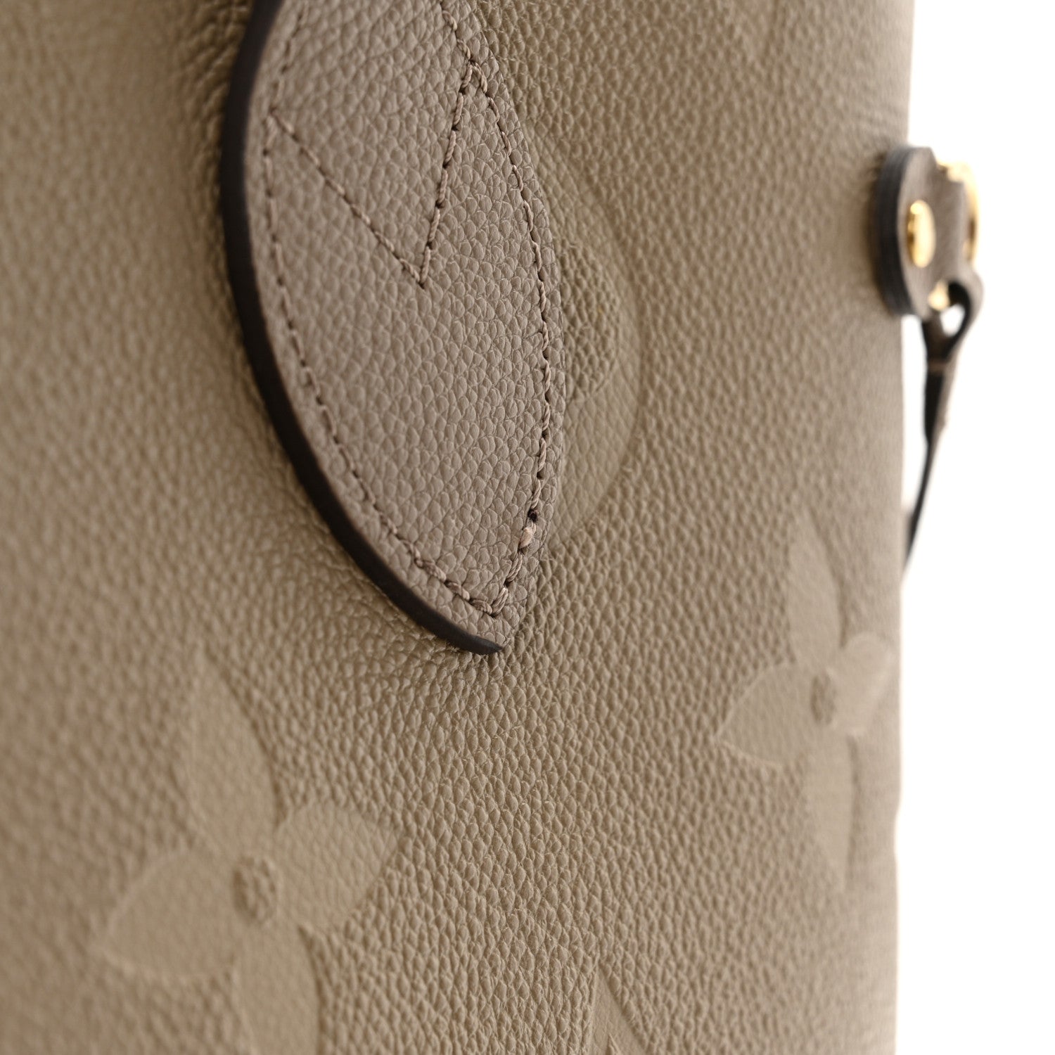 Louis Vuitton Empreinte Monogram Giant Neverfull MM Tourterelle 12 of 12