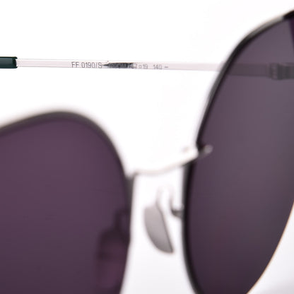 Fendi Iridia Sunglasses FF 0190 Palladium Pink 5 of 8