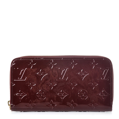 Louis Vuitton Vernis Zippy Wallet Griotte 1 of 8
