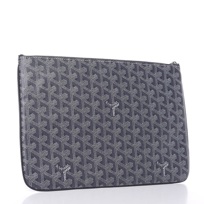 Goyard Goyardine Senat Pochette MM Grey 3 of 6