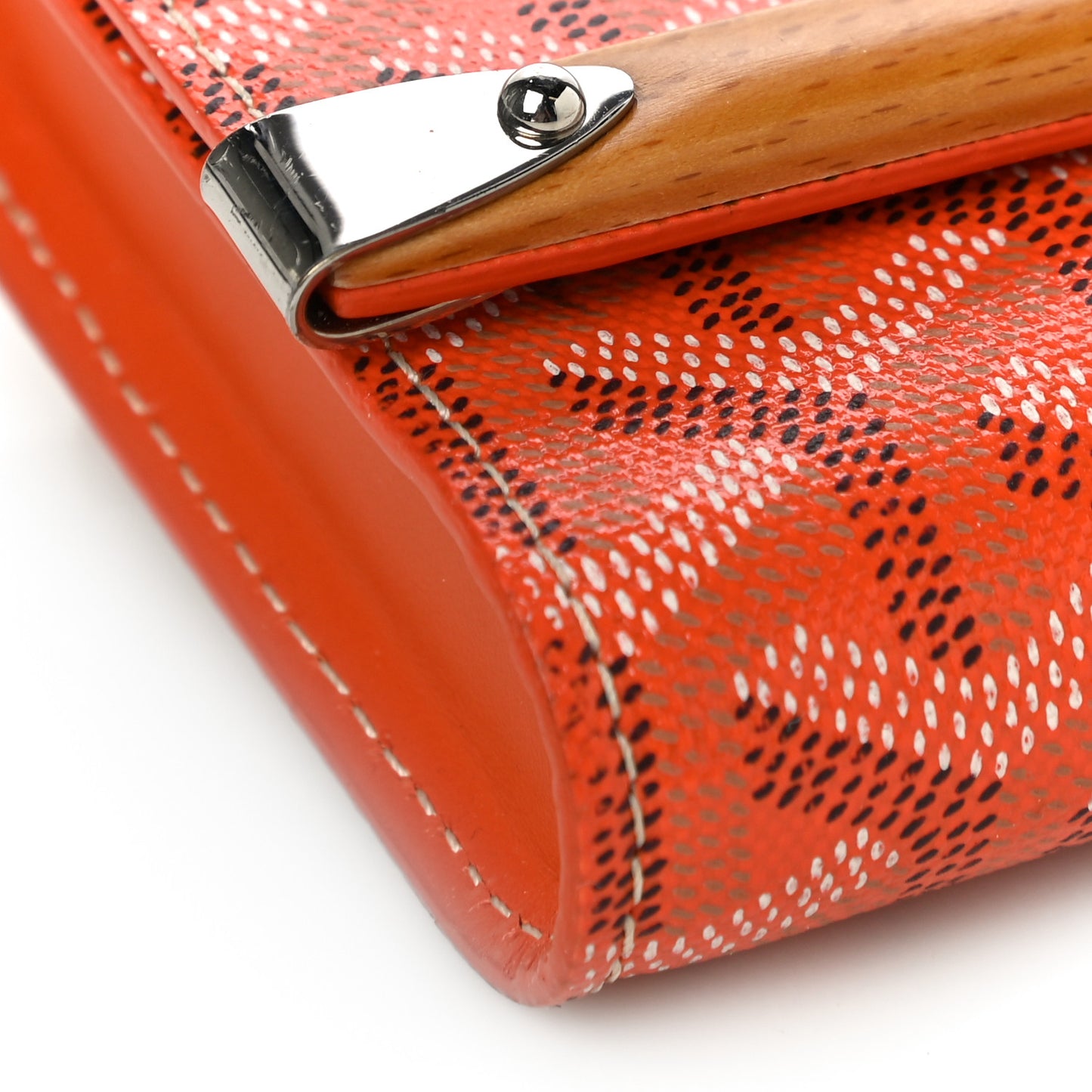 Goyardine Monte Carlo Mini Phone Case Orange