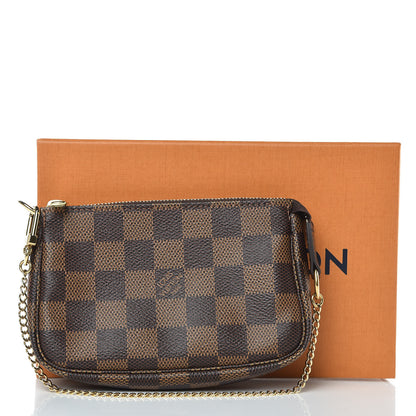 Louis Vuitton Damier Ebene Mini Pochette Accessories 8 of 8