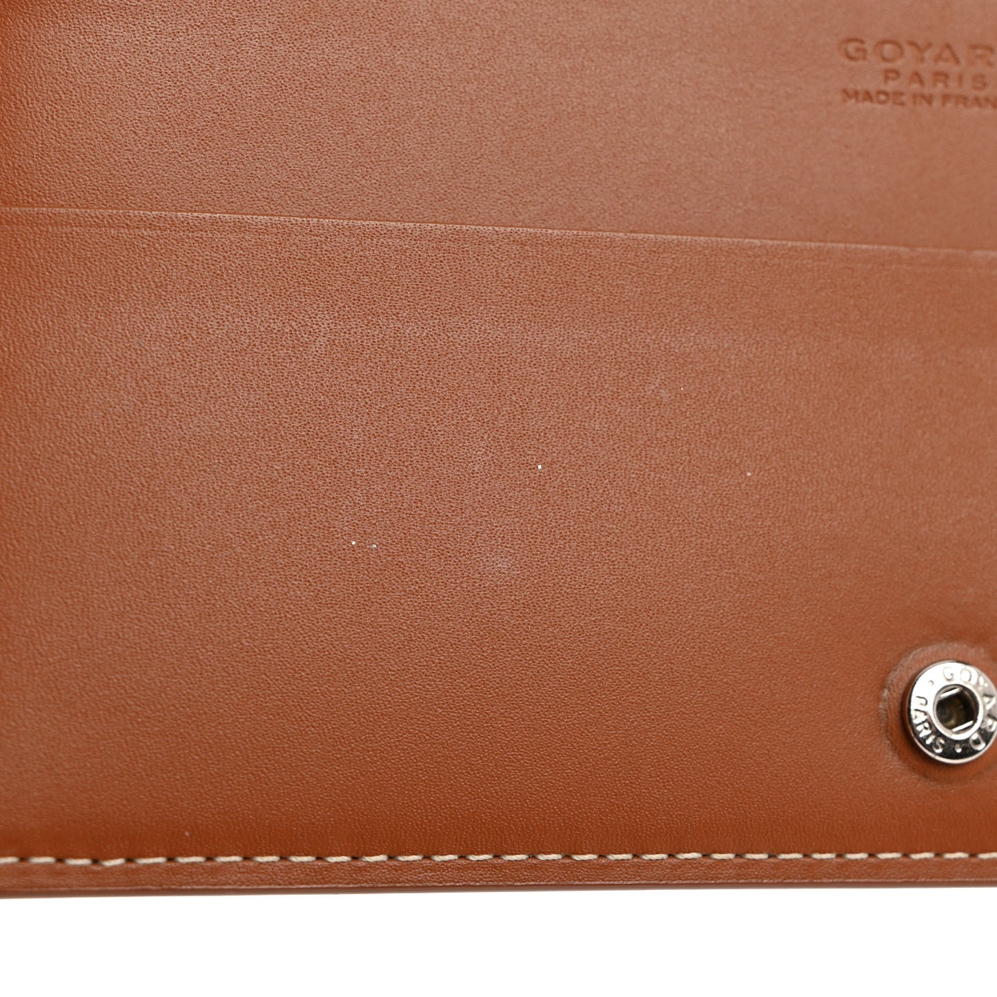 Goyardine Richelieu Wallet Black Gold