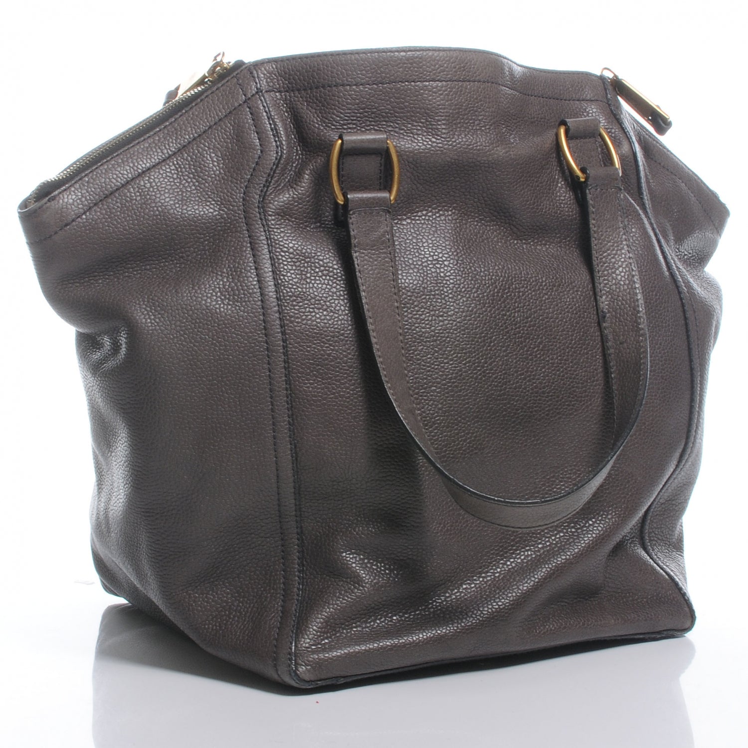 Saint Laurent Medium Downtown Tote Grey 3 of 7