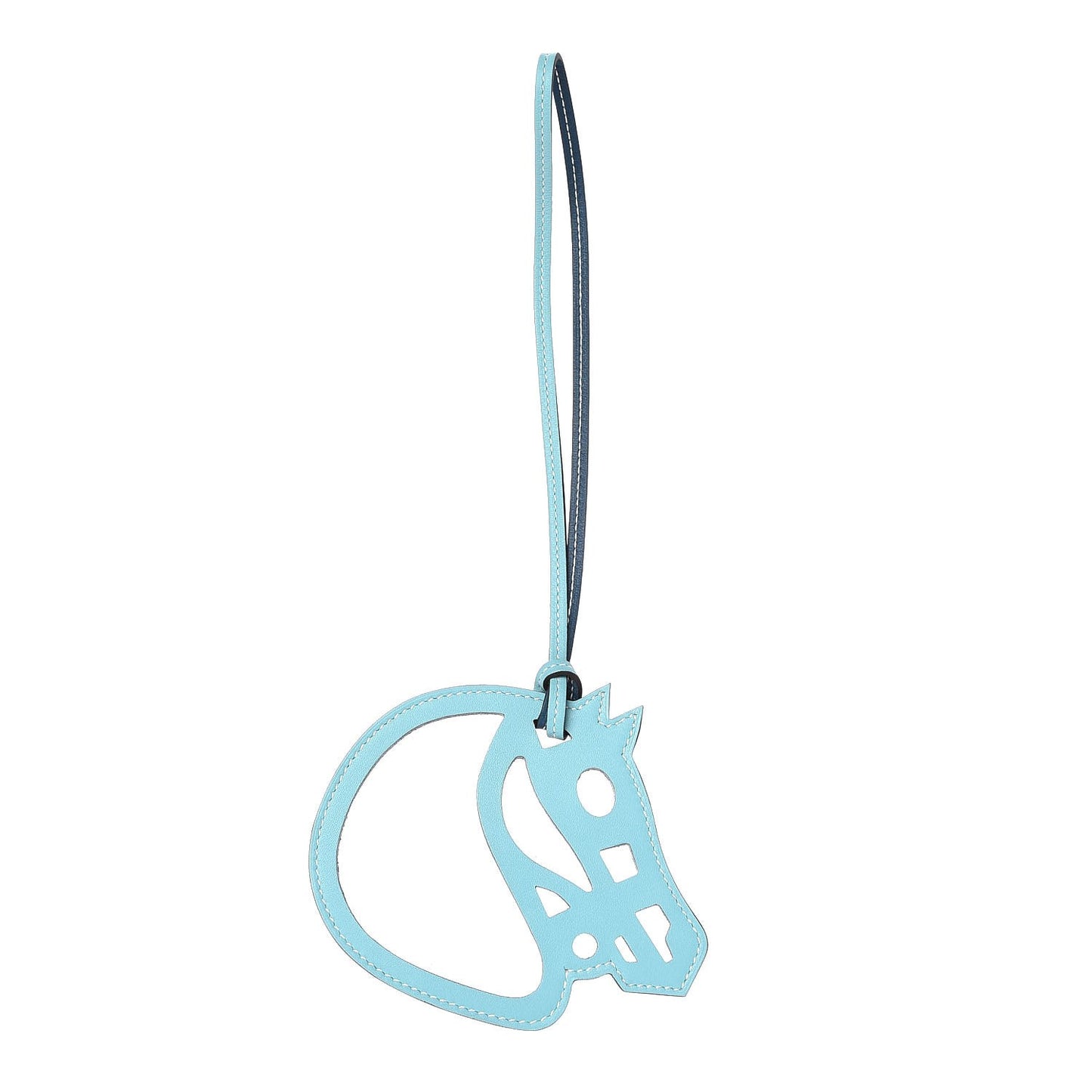 Swift Paddock Cheval Horse Bag Charm Colvert Bleu Atoll