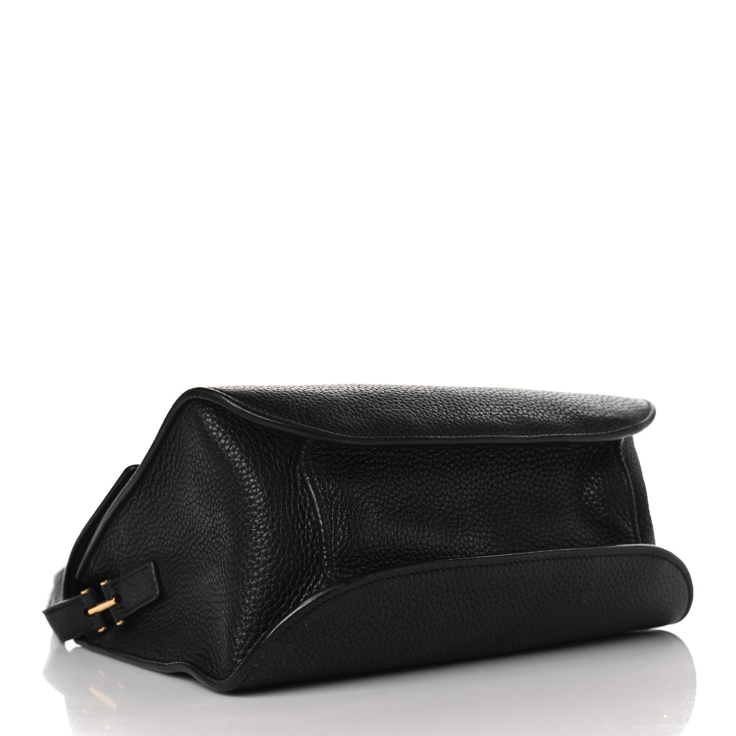 Tom Ford Calfskin Large T Clasp Tara Crossbody Bag Black 3 of 12