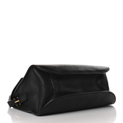 Tom Ford Calfskin Large T Clasp Tara Crossbody Bag Black 3 of 12