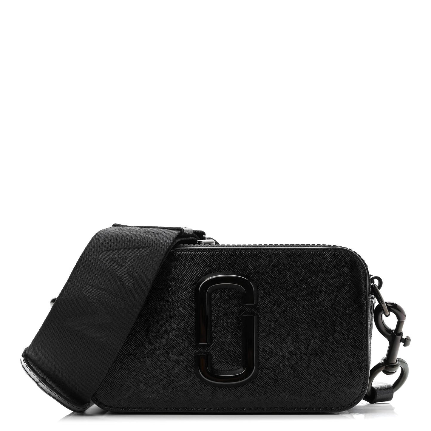 Saffiano Snapshot Camera Bag Black