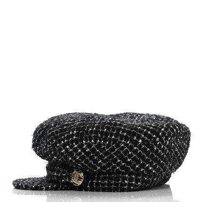 Chanel Tweed Fantasy Cap L Black 4 of 9