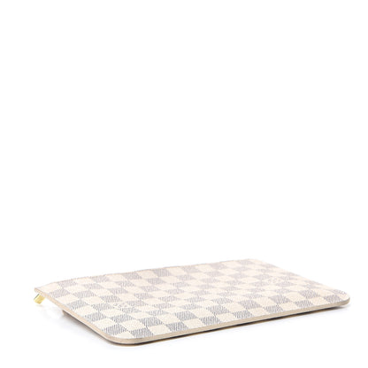 Louis Vuitton Damier Azur Neverfull MM GM Pochette 3 of 12