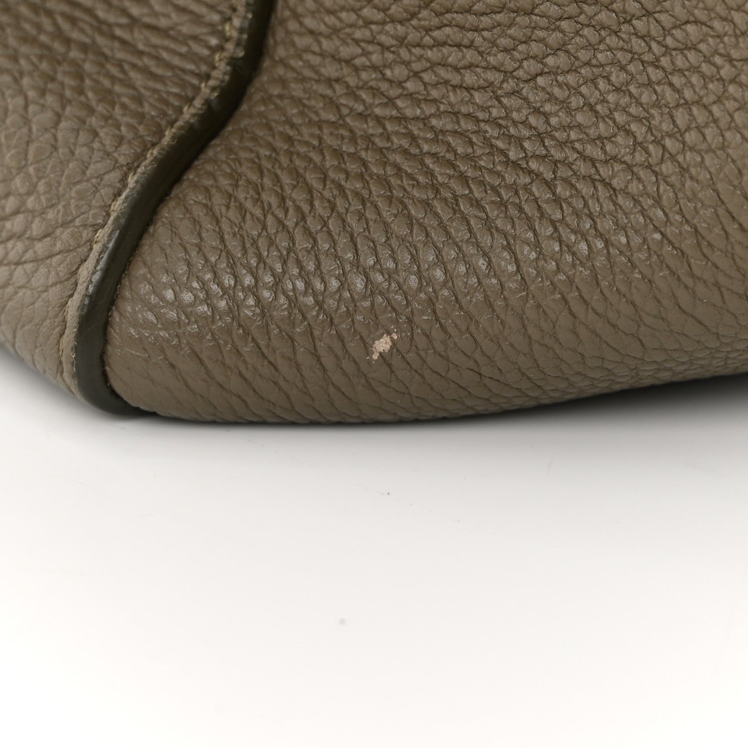 Celine Soft Grained Calfskin Small Belt Cabas Phantom Taupe 13 of 16