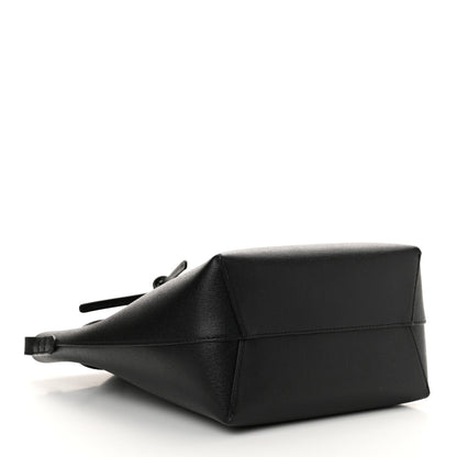 Mansur Gavriel Calfskin Mini Bucket Bag Black Flamma 4 of 9