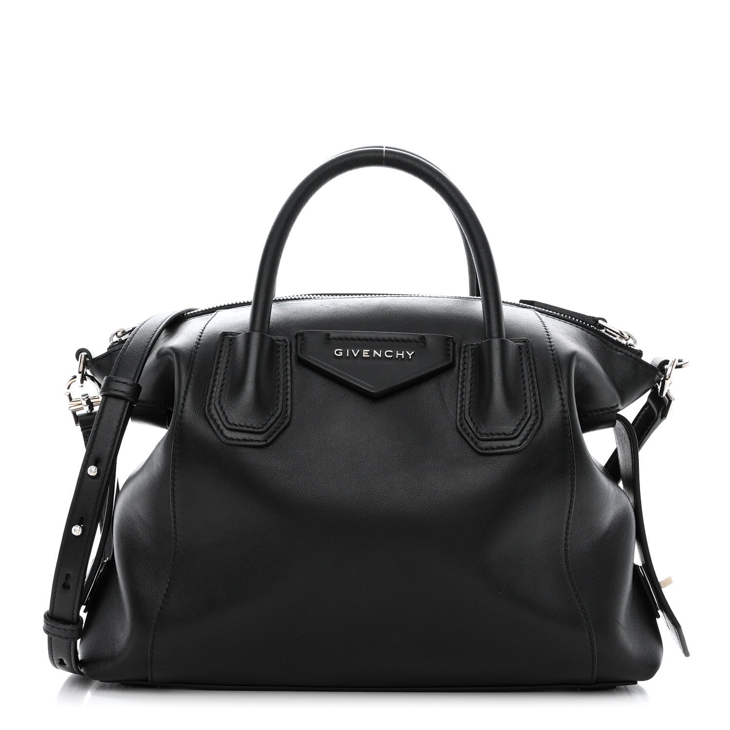 Givenchy Smooth Calfskin Small Soft Antigona Black 1 of 11
