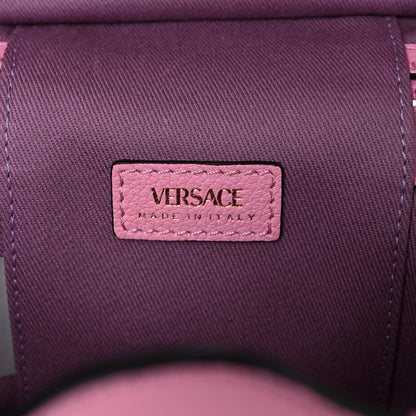 Versace Grained Calfskin La Medusa Mini Shoulder Bag Pink 6 of 9