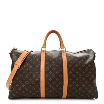Louis Vuitton Monogram Keepall Bandouliere 55 1 of 12