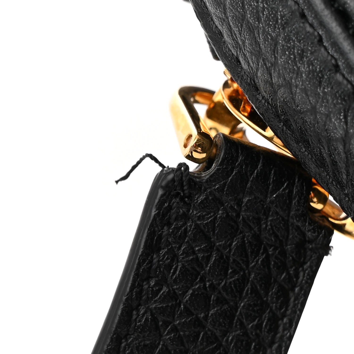 Tom Ford Pebbled Calfskin Small Alix Padlock Zip Hobo Bag Black 13 of 16