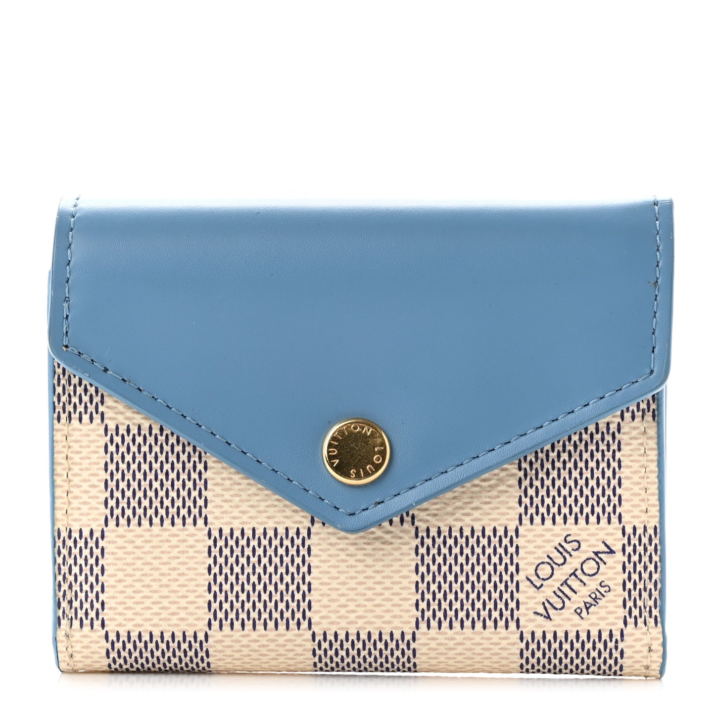 Damier Azur Zoe Wallet Bleuet