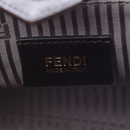 Fendi Vitello Elite Petite 2Jours Tote Grigio Grigio Chiaro 7 of 9