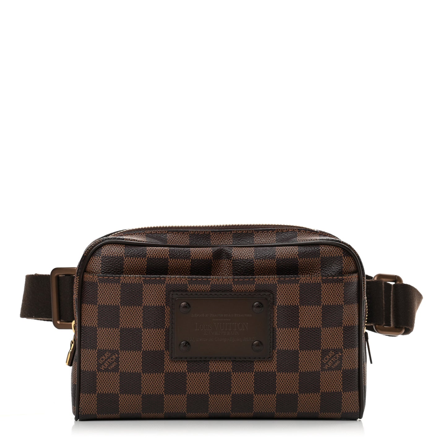 Damier Ebene Brooklyn Bum Bag