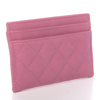 Chanel Caviar Quilted Boy Card Holder Light Pink 3 of 10