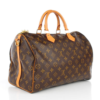 Louis Vuitton Monogram Speedy Bandouliere 35 6 of 18