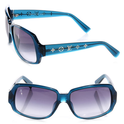 Louis Vuitton Obsession Carre Sunglasses Teal Z0071W 1 of 5